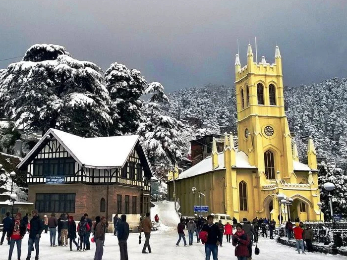 Shimla Kasol Manikaran Manali Chandigarh 7 Night 8 Days Tour Package